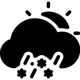 Schneeregen-Tag